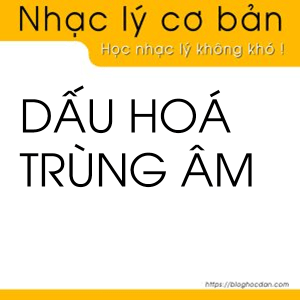 Dấu hoá và trùng âm
