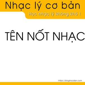 Tên nốt nhạc